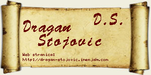 Dragan Stojović vizit kartica